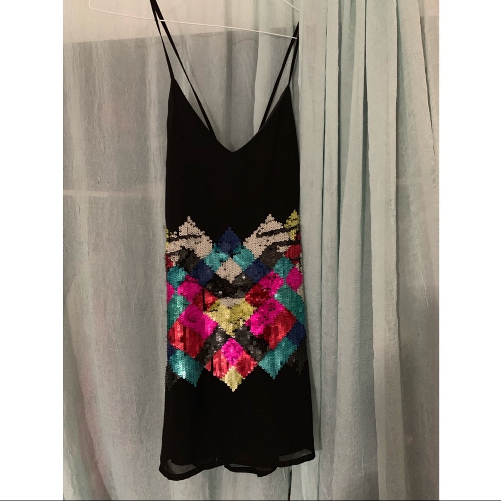 Sequin Shift Dress from Nasty Gal